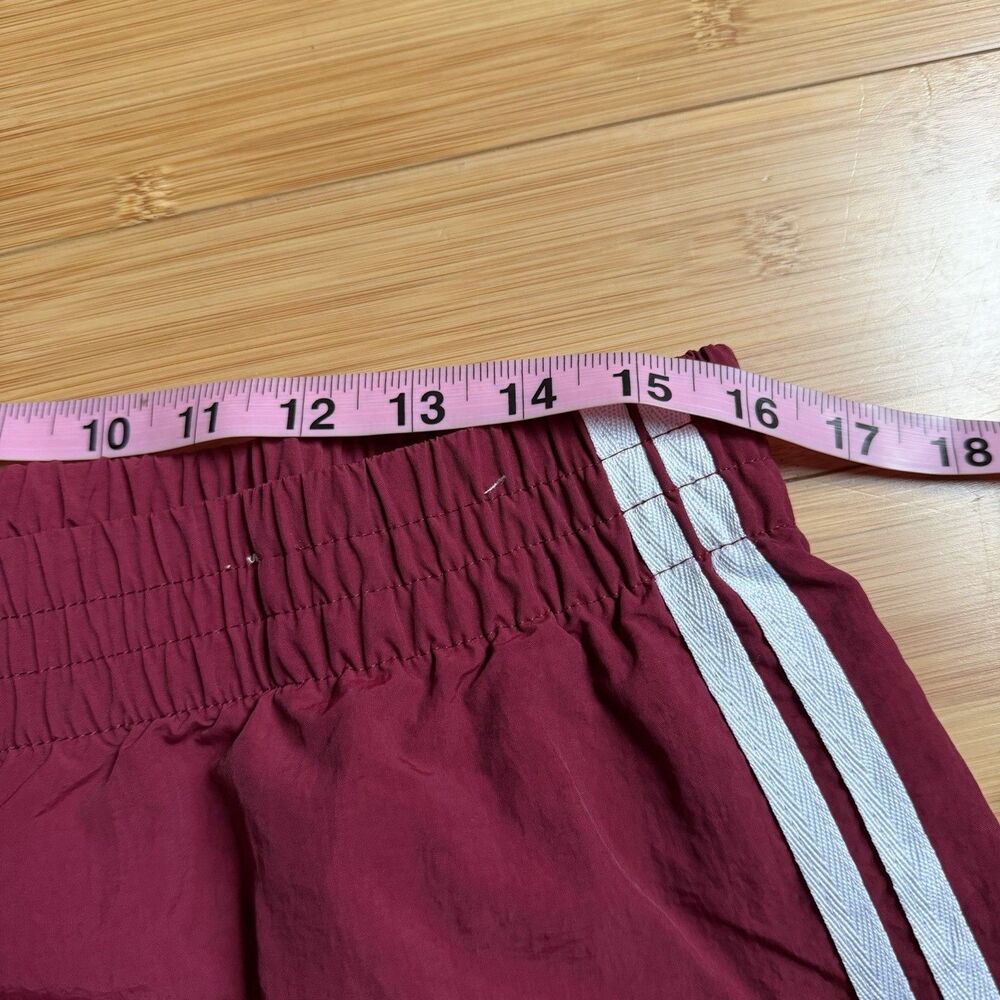 No Boundaries Baggy Wide Leg Track Pants Womens XL Red Y2K Snap Button Relaxed - Picture 3 of 8